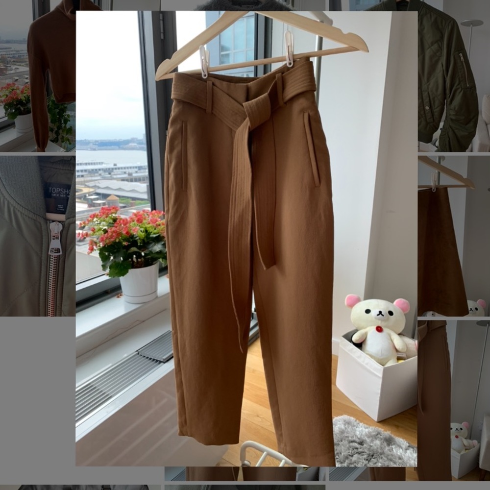 ARITIZIA WILFRED TIE-FRONT PANT